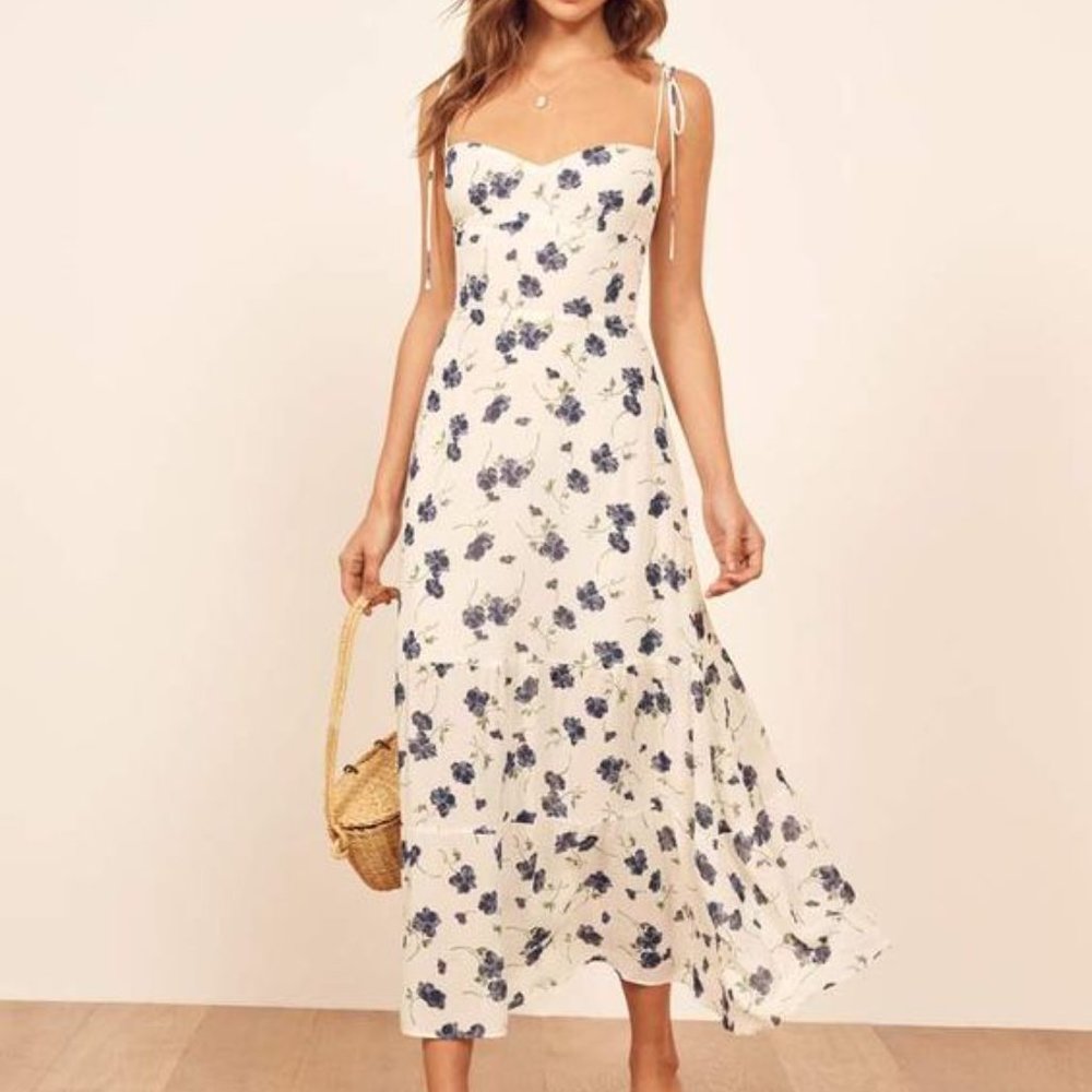 Reformation Emmie Dress- Midi Floral